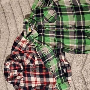 Toddler boy flannel shirts